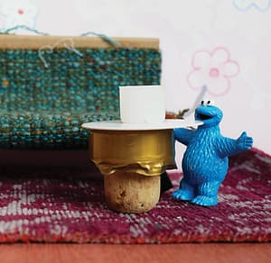 Deel van een huiskamer, gemaakt met Pakje droomhuis