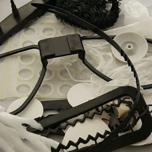 materiaal uit een Pakje Monster zwart met wit