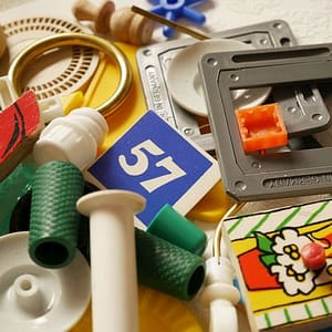 allerlei kleine spulletjes voor een kinderfeestje