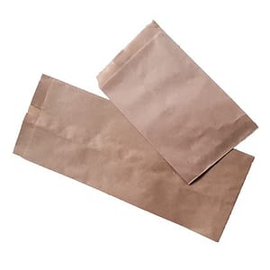 Bruine kraftzakjes